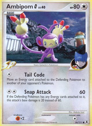[PKM] Ambipom G (56/111) [Platinum: Rising Rivals]