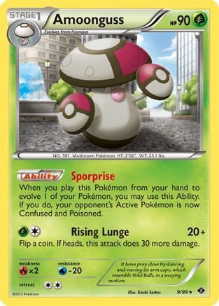 [PKM] Amoonguss (9/99) [Black & White: Next Destinies]