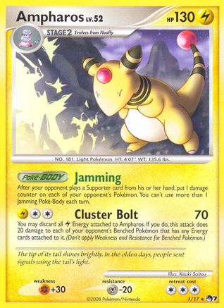 [PKM-R] Ampharos (1/17) [POP Series 7]