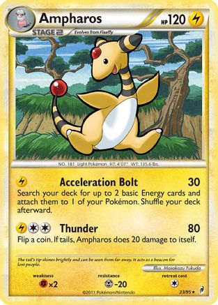 [PKM] Ampharos (23/95) [HeartGold & SoulSilver: Call of Legends]