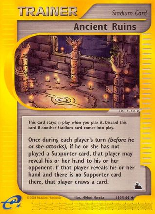 [PKM] Ancient Ruins (119/144) [Skyridge]