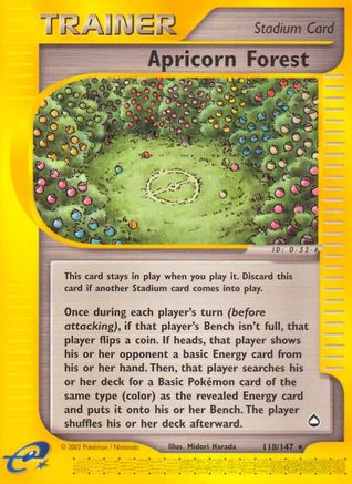[PKM] Apricorn Forest (118/147) [Aquapolis]