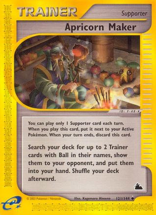 [PKM] Apricorn Maker (121/144) [Skyridge]