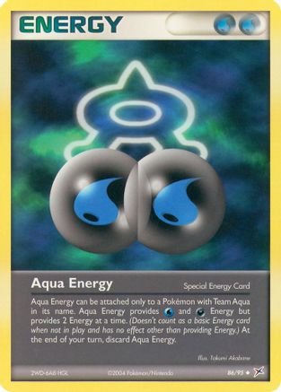 [PKM] Aqua Energy (86/95) [EX: Team Magma vs Team Aqua]