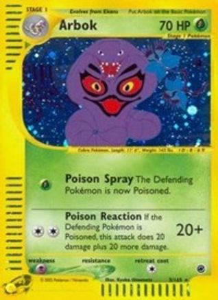 [PKM] Arbok (3/165) [Expedition: Base Set]