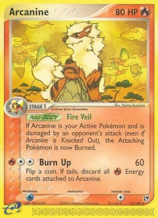 [PKM] Arcanine (15/100) [EX: Sandstorm]