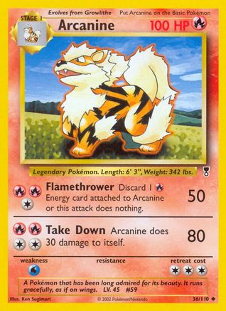 [PKM] Arcanine (36/110) [Legendary Collection]