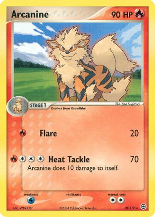 [PKM-R] Arcanine (18/112) [EX: FireRed & LeafGreen]
