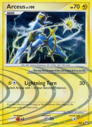 [PKM-R] Arceus (AR6) [Platinum: Arceus]