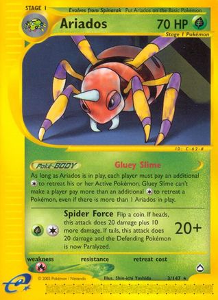 [PKM] Ariados (3/147) [Aquapolis]