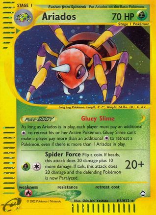 [PKM] Ariados (H3/H32) [Aquapolis]