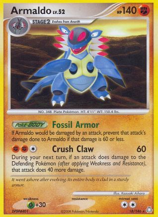 [PKM-R] Armaldo (18/146) [Diamond & Pearl: Legends Awakened]