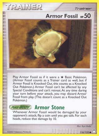 [PKM] Armor Fossil (116/123) [Diamond & Pearl: Mysterious Treasures]