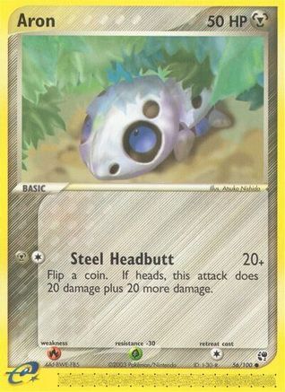 [PKM] Aron (56/100) [EX: Sandstorm]