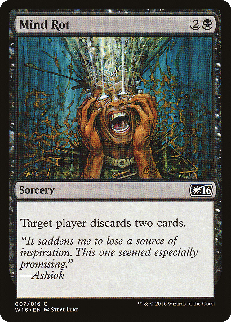 {C} Mind Rot [Welcome Deck 2016][W16 007]