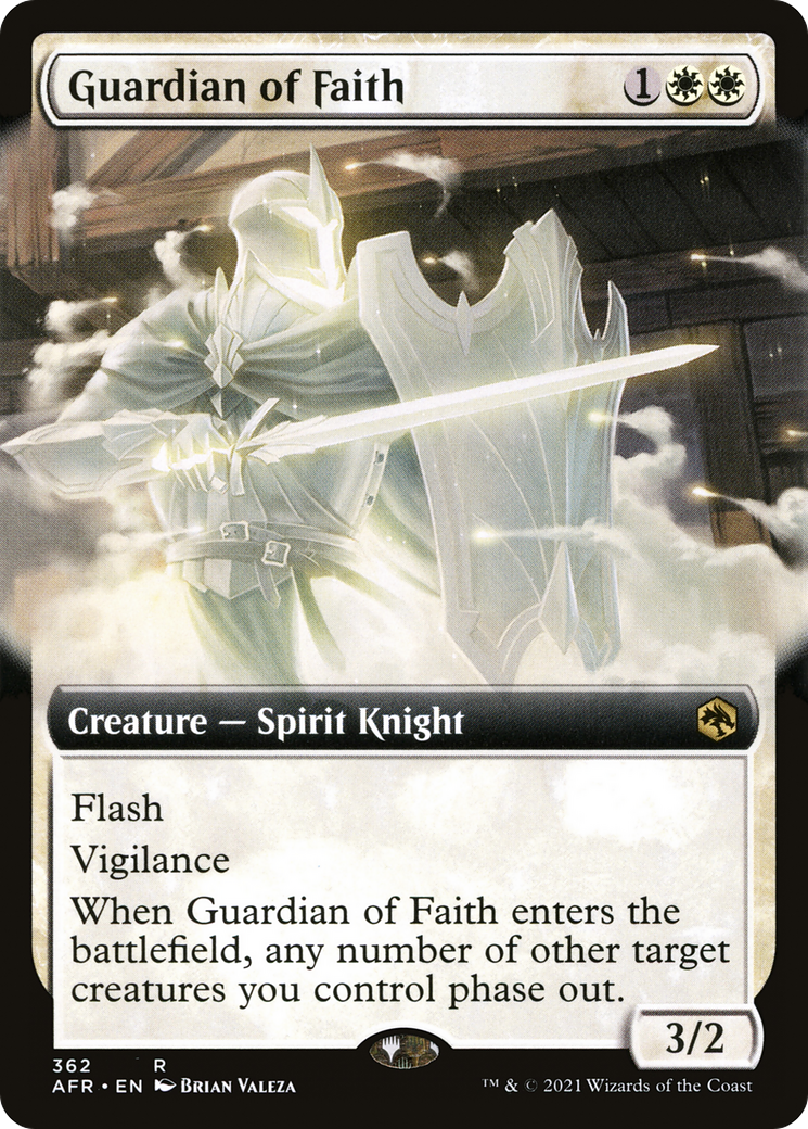 {R} Guardian of Faith (Extended Art) [Dungeons & Dragons: Adventures in the Forgotten Realms][AFR 362]