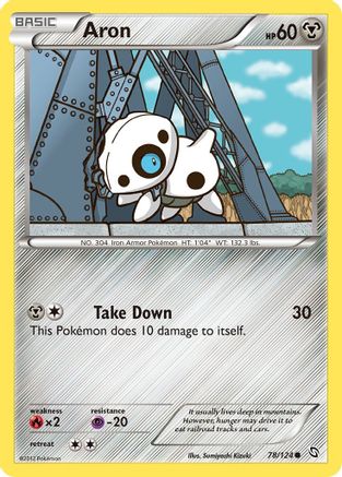 [PKM] Aron (78/124) [Black & White: Dragons Exalted]