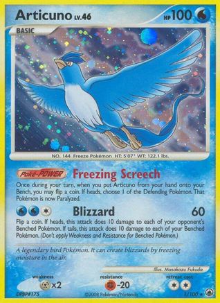 [PKM-R] Articuno (1/100) [Diamond & Pearl: Majestic Dawn]
