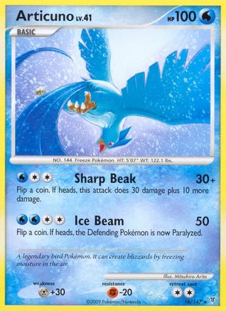 [PKM] Articuno (16/147) [Platinum: Supreme Victors]
