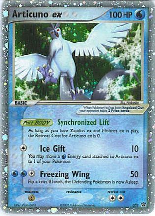 [PKM-R] Articuno ex (032) [Nintendo: Black Star Promos]