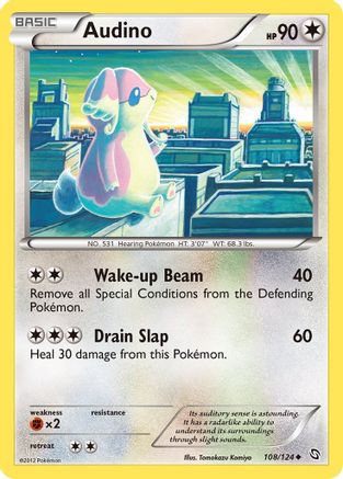 [PKM] Audino (108/124) [Black & White: Dragons Exalted]
