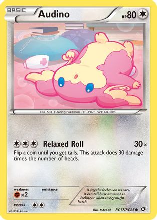 [PKM] Audino (RC17/RC25) [Black & White: Legendary Treasures]