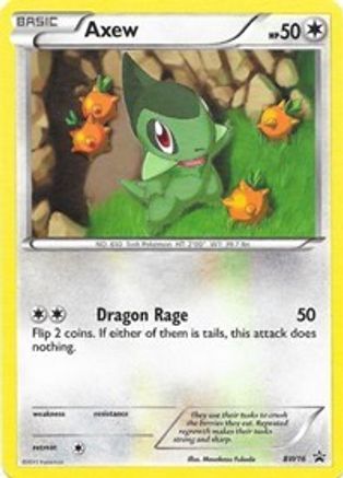 [PKM] Axew (BW16) [Black & White: Black Star Promos]