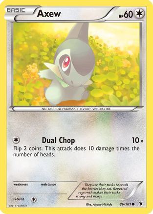 [PKM] Axew (86/101) [Black & White: Noble Victories]