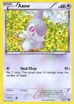 [PKM-R] Axew (12/12) [McDonald's Promos: 2012 Collection]