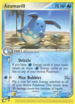 [PKM] Azumarill (30/100) [EX: Sandstorm]