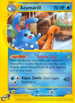 [PKM] Azumarill (4/147) [Aquapolis]