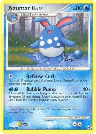 [PKM] Azumarill (18/130) [Diamond & Pearl: Base Set]
