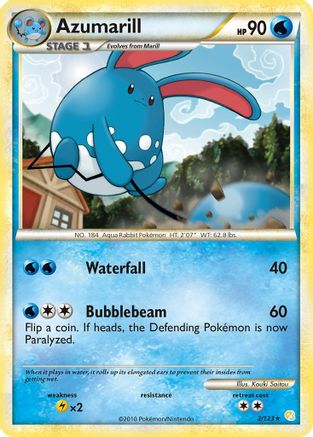 [PKM] Azumarill (2/123) [HeartGold & SoulSilver: Base Set]
