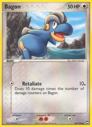 [PKM-C] Bagon (43/108) (Stamped) [EX: Power Keepers]