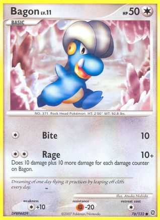 [PKM-C] Bagon (76/132) [Diamond & Pearl: Secret Wonders]