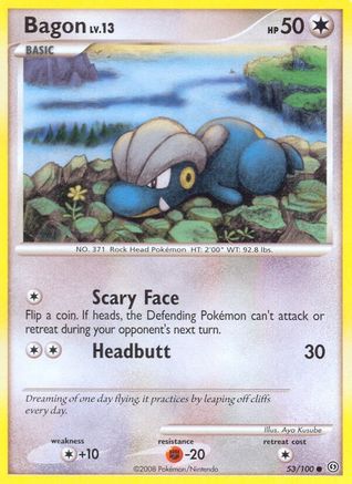 [PKM] Bagon (53/100) [Diamond & Pearl: Stormfront]