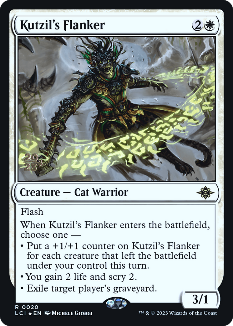 {@R} Kutzil's Flanker [The Lost Caverns of Ixalan Prerelease Cards][PR LCI 020]