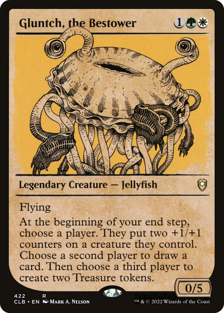 {R} Gluntch, the Bestower (Showcase) [Commander Legends: Battle for Baldur's Gate][CLB 422]