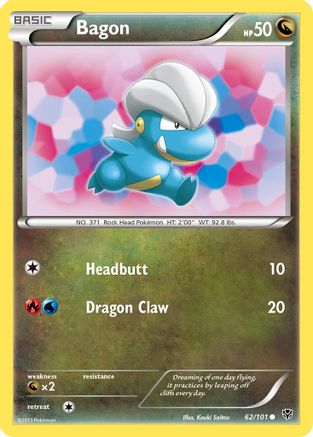 [PKM] Bagon (62/101) [Black & White: Plasma Blast]