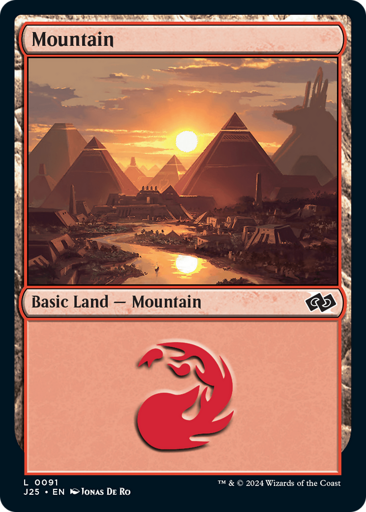 {B}[J25 091] Mountain (91) [Foundations Jumpstart]