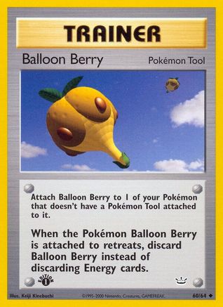 [PKM] Balloon Berry (60/64) [Neo Revelation 1st Edition]
