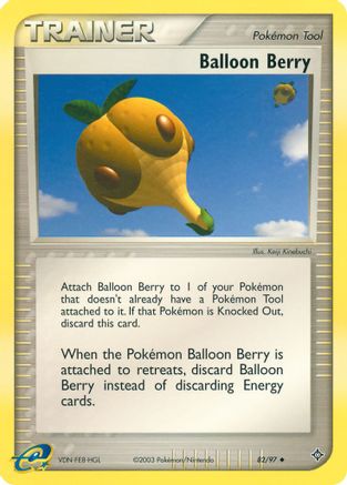 [TR] Balloon Berry (82/97) [EX: Dragon]
