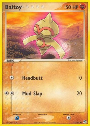 [PKM] Baltoy (53/101) [EX: Hidden Legends]