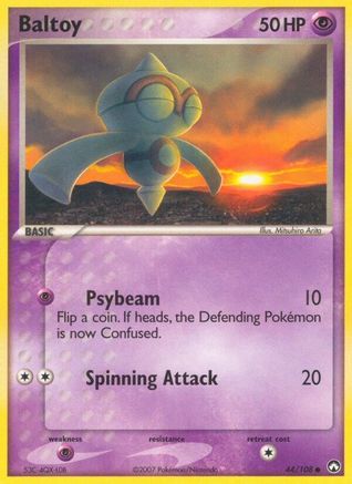 [PKM-C] Baltoy (44/108) (Stamped) [EX: Power Keepers]