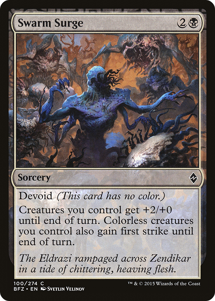 {C} Swarm Surge [Battle for Zendikar][BFZ 100]