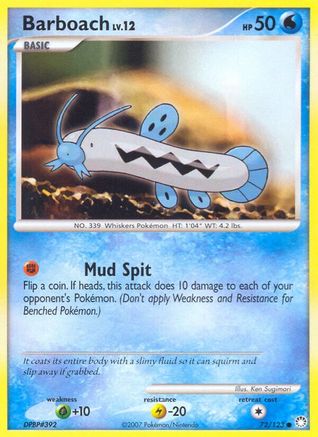 [PKM] Barboach (72/123) [Diamond & Pearl: Mysterious Treasures]