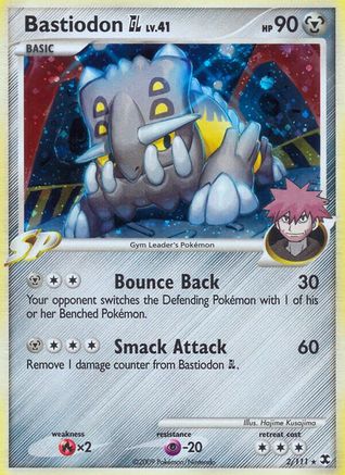 [PKM] Bastiodon GL (2/111) [Platinum: Rising Rivals]