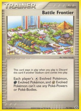 [PKM] Battle Frontier (75/106) (Stamped) [EX: Emerald]