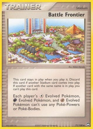 [PKM] Battle Frontier (71/108) (Stamped) [EX: Power Keepers]