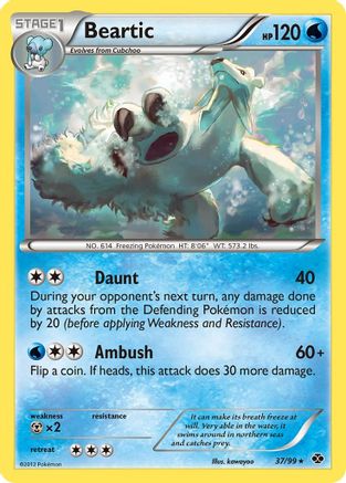 [PKM] Beartic (37/99) [Black & White: Next Destinies]